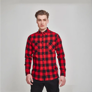 Checked Flanell Shirt - Urban Classics